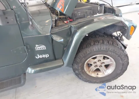 2004 Jeep Wrangler Sahara from USA, damaged, VIN 1J4FA59S34P740481